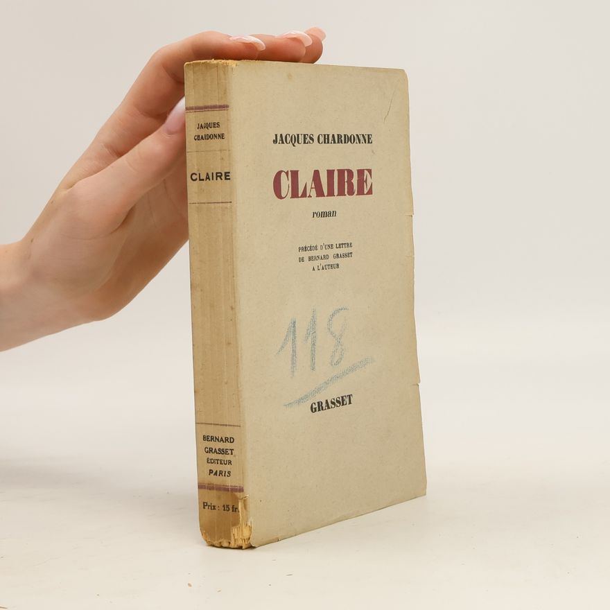Jacques Chardonne Claire