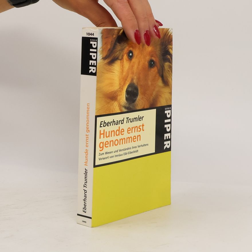 Eberhard Trumler Hunde ernst genommen