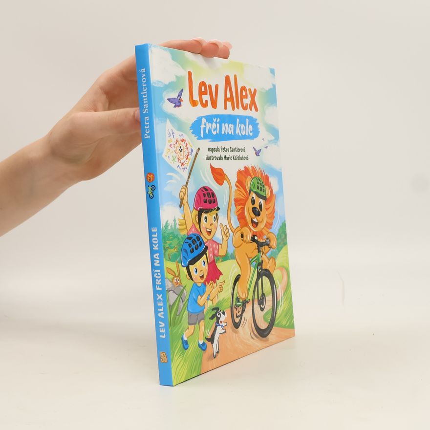 Marie Koželuhová Lev Alex frčí na kole