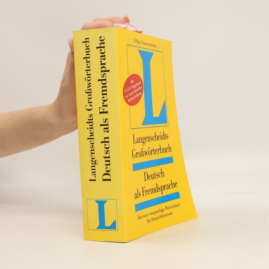Autores varios Langenscheidts Großwörterbuch Deutsch als Fremdsprache