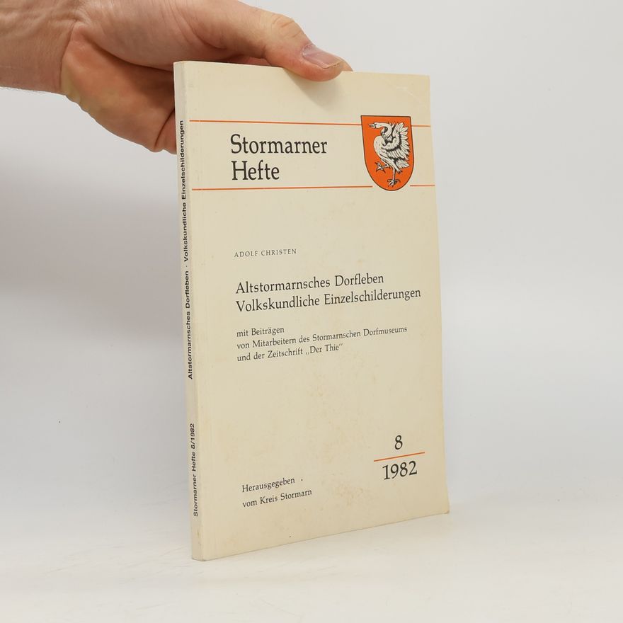 Adolf Christen Stormarner Hefte 8/1982