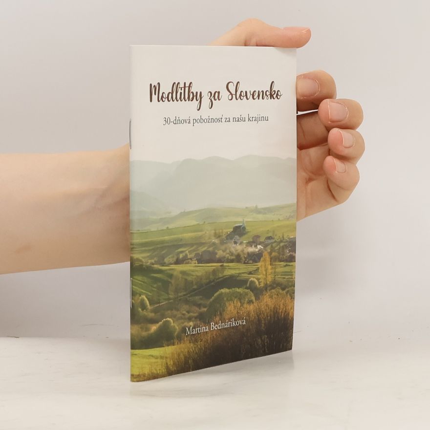 Martina Bednáriková Modlitby za Slovensko