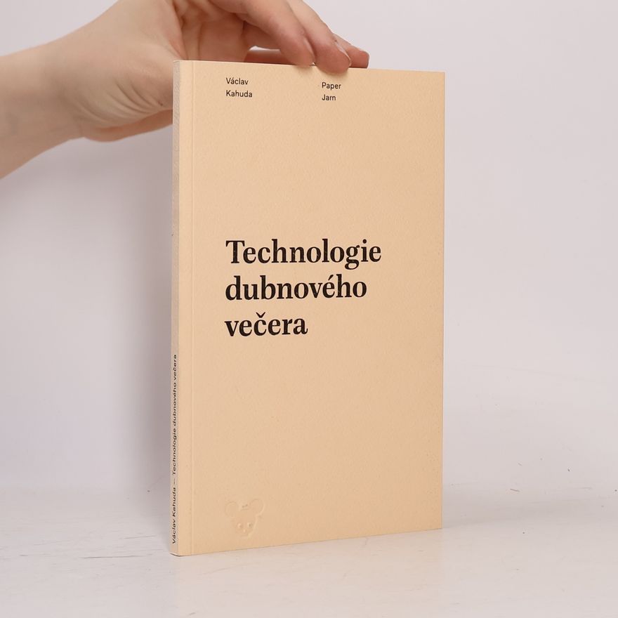 Václav Kahuda Technologie dubnového večera
