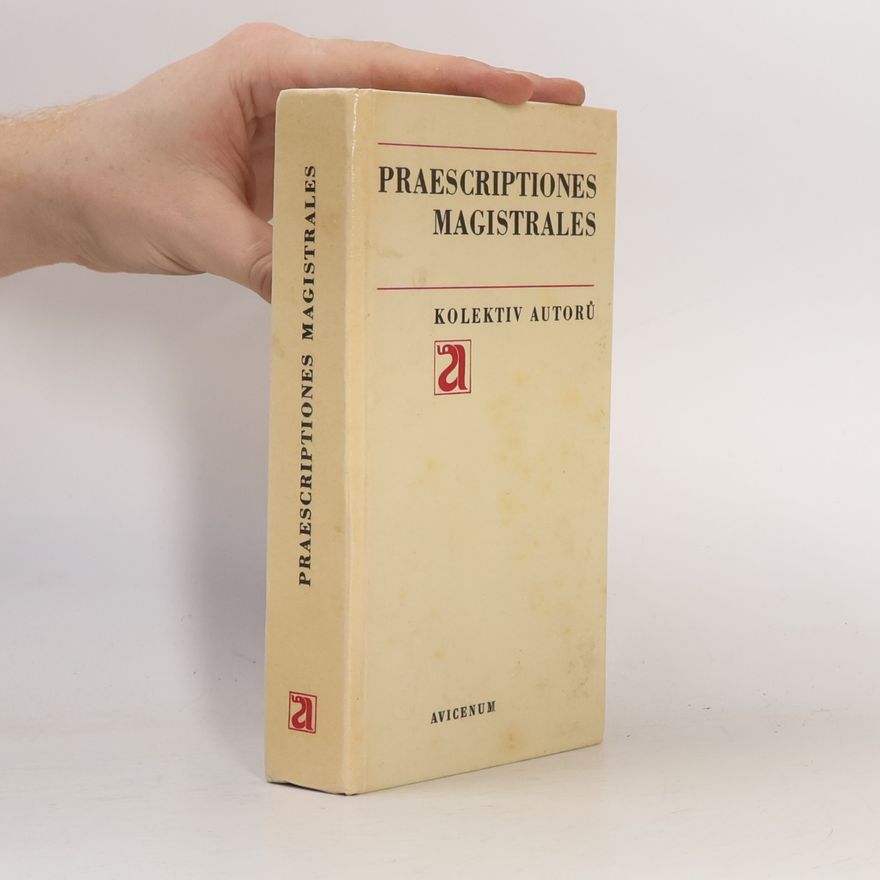 Autorenkollektiv Praescriptiones magistrales