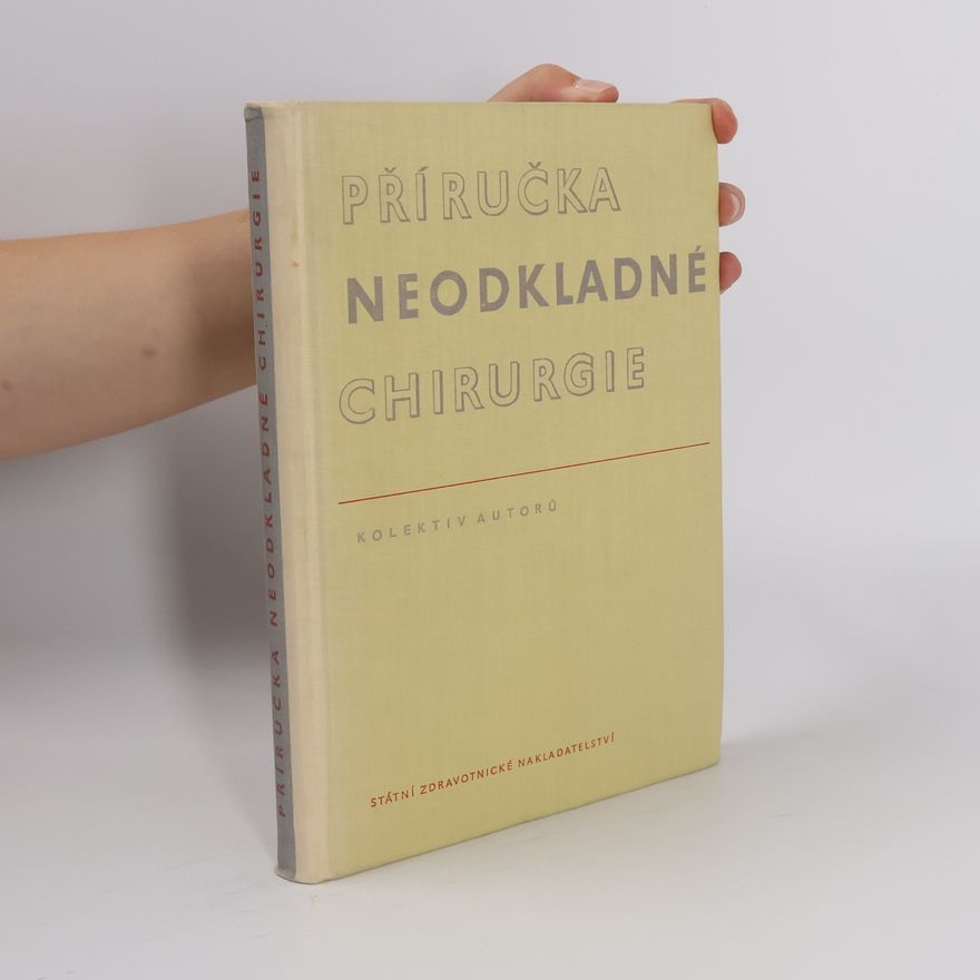 Jiří Diviš Příručka neodkladné chirurgie