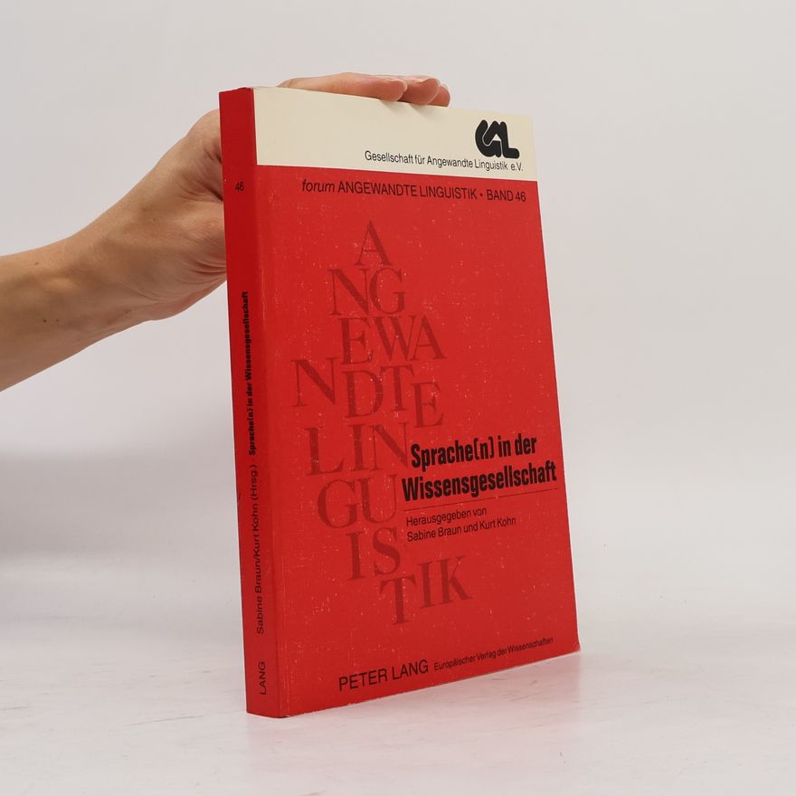 Sabine Braun Sprache(n) in der Wissensgesellschaft