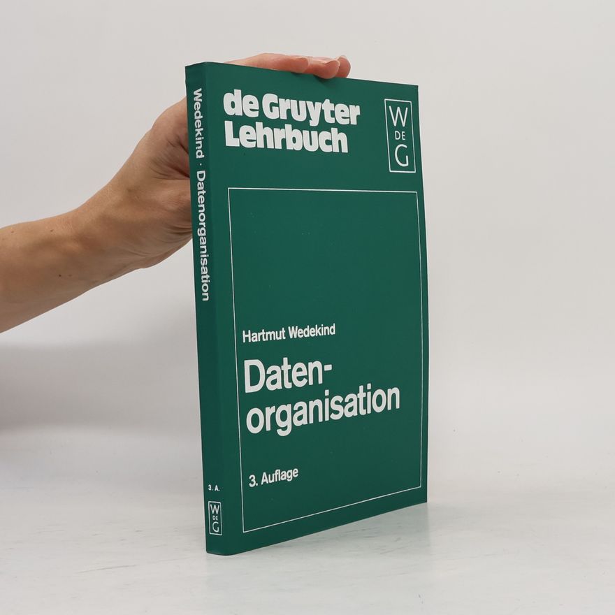 Hartmut Wedekind Datenorganisation