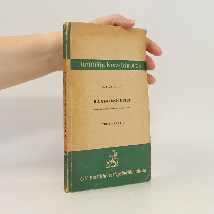 Jur. K.-H. Capeller Handelsrecht