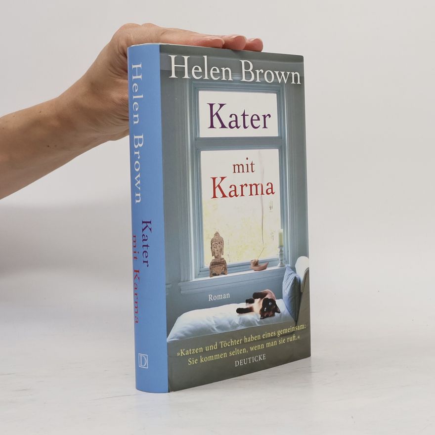 Helen Brown Kater mit Karma