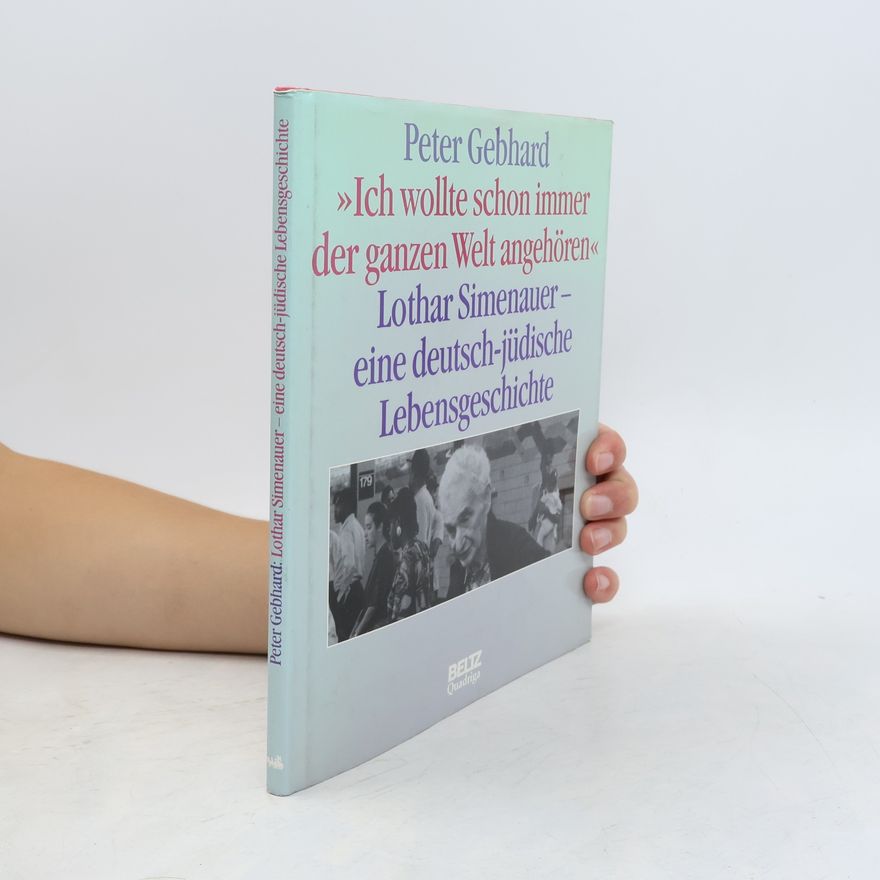Peter Gebhard "Ich wollte schon immer der ganzen Welt angehören"