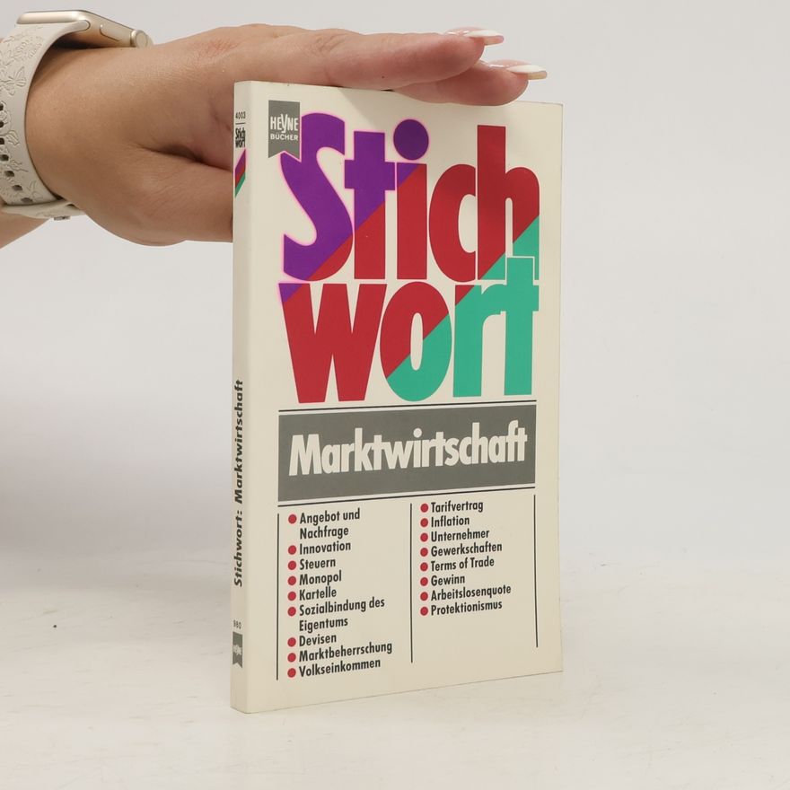 Michaela Wimmer Stichwort Marktwirtschaft
