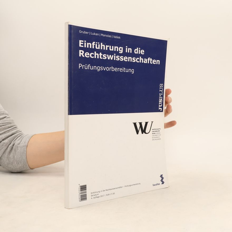 Autorenkollektiv Einführung in die Rechtswissenschaften. Prüfungsvorbereitung