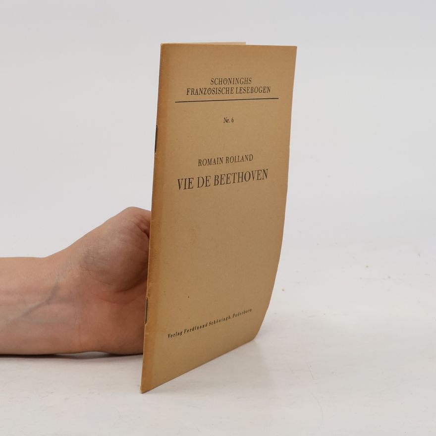 Romain Rolland Vie de Beethoven