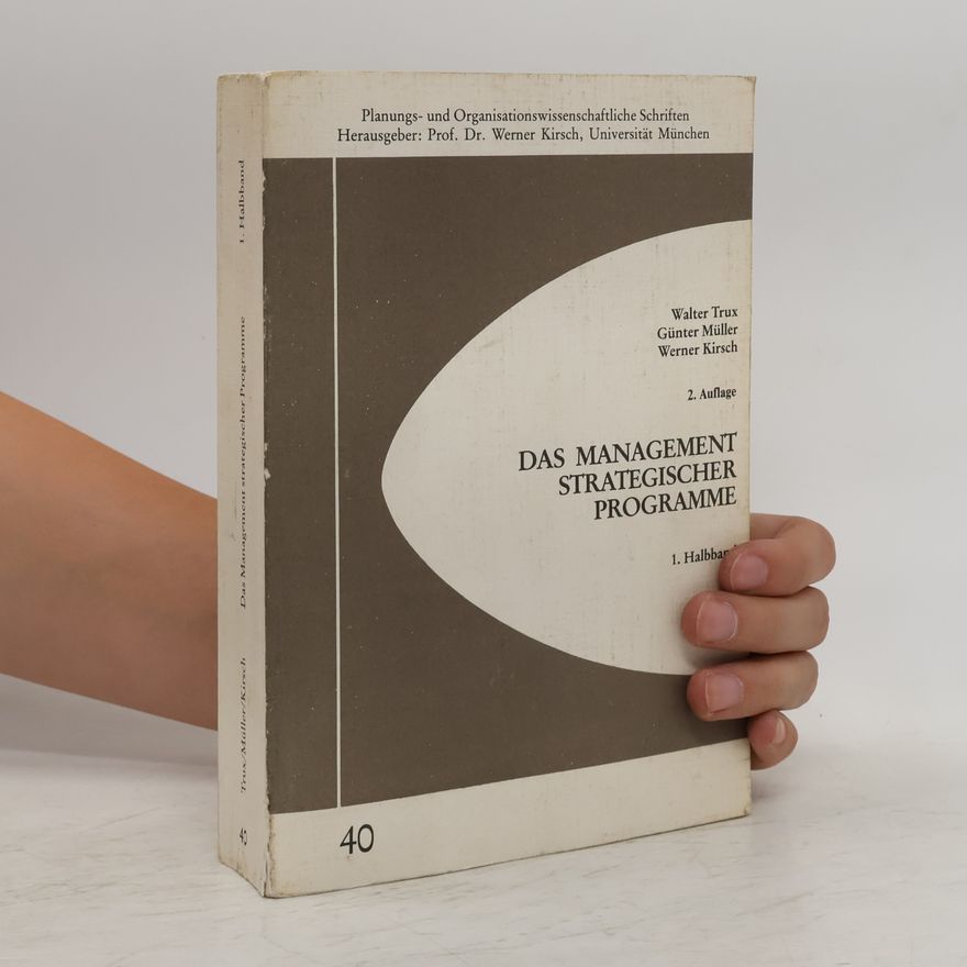 Walter Trux Management strategischer Programme