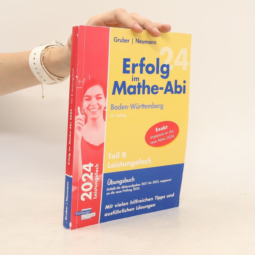 Helmut Gruber Erfolg im Mathe-Abi 2024 Leistungsfach Teil B Baden-Württemberg