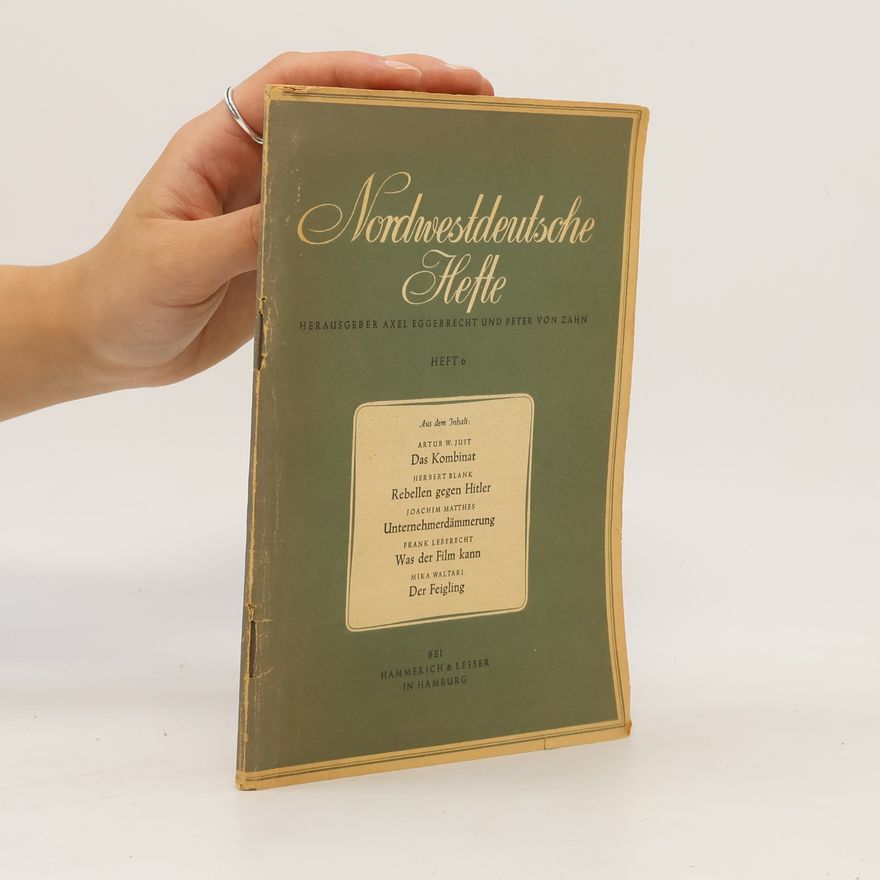 Various authors Nordwestdeutsche Hefte