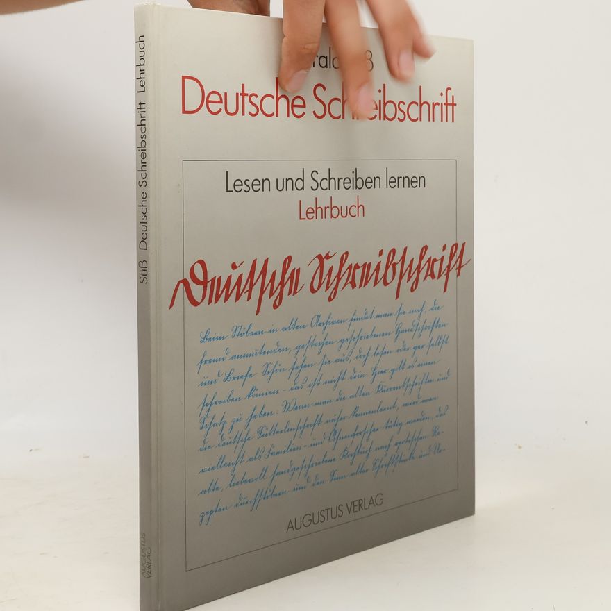 Harald Suss Deutsche Schreibschrift lesen und schreiben lernen