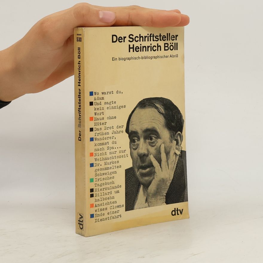Werner Lengning Der Schriftsteller Heinrich Böll