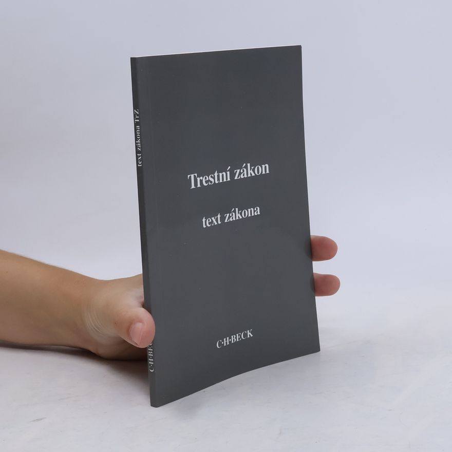 Pavel Šámal Trestní zákon (text zákona, stav květen 1998)
