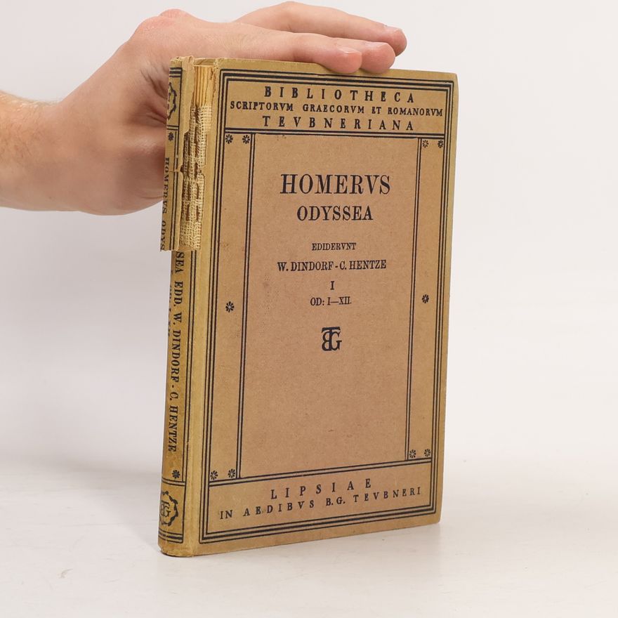 Homér Homeri Odyssea I. Od. I-XII