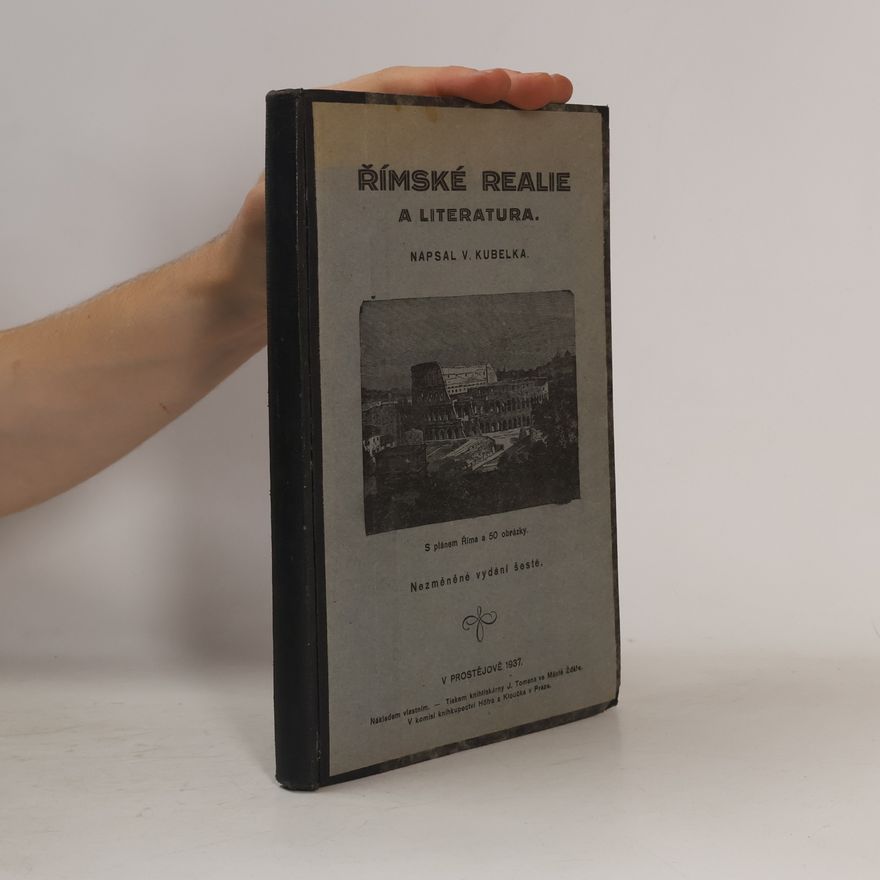 Václav Kubelka Římské realie a literatura