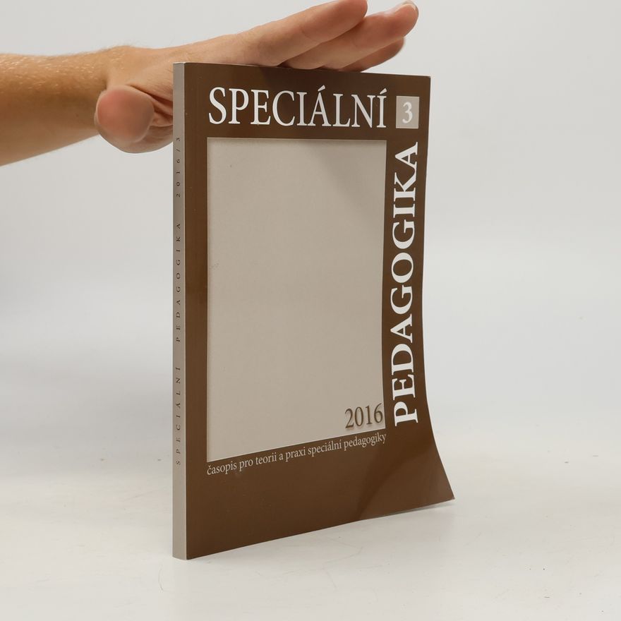 Various authors Speciální pedagogika 3/2016