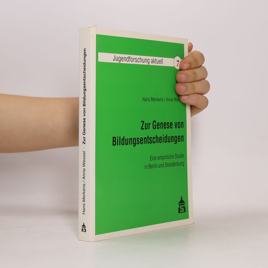 Hans Merkens Zur Genese von Bildungsentscheidungen