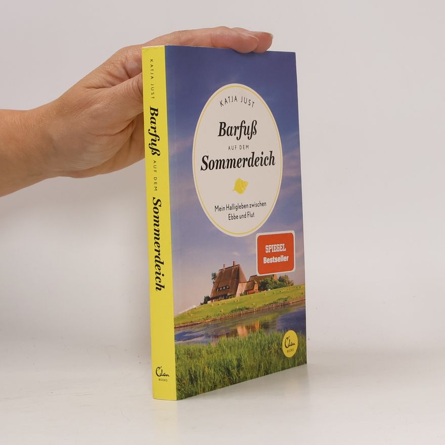 Katja Just Barfuß auf dem Sommerdeich