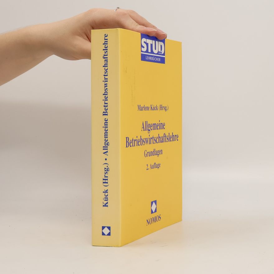 Marlene Kück Allgemeine Betriebswirtschaftslehre