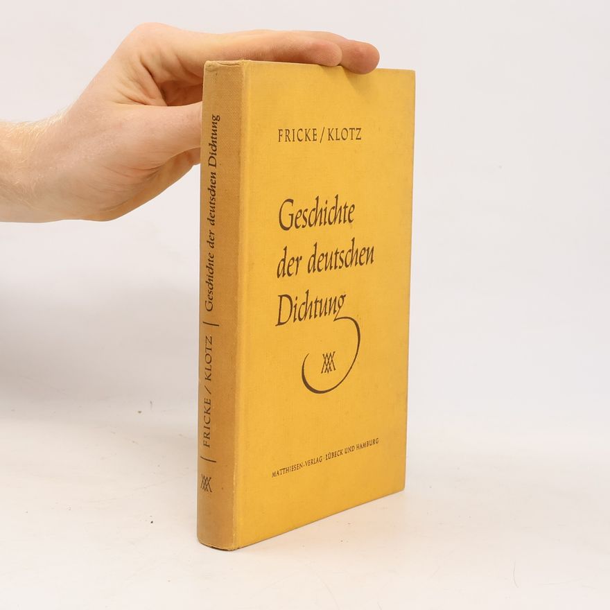 Autorenkollektiv Geschichte der deutschen Dichtung