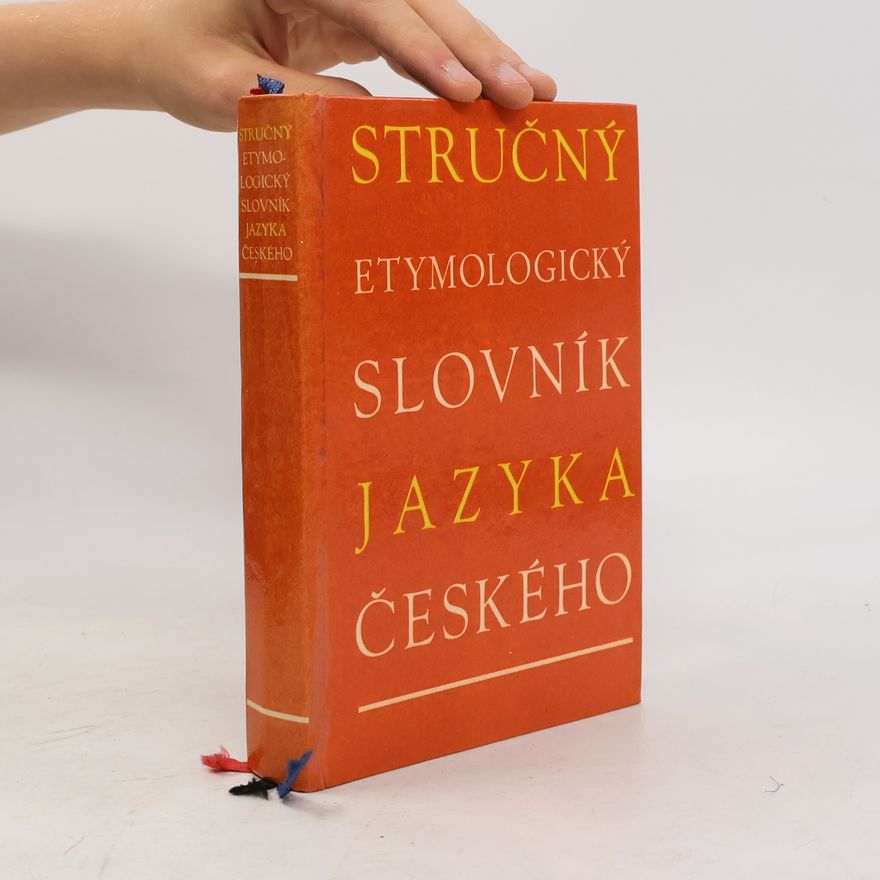 Josef Holub Stručný etymologický slovník jazyka českého