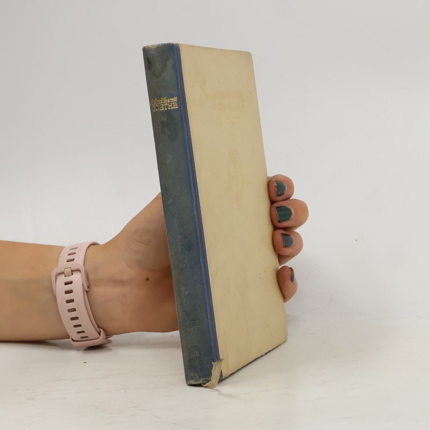 Johann Wolfgang von Goethe Gespräche mit Goethe in den letzten Jahren seines Lebens