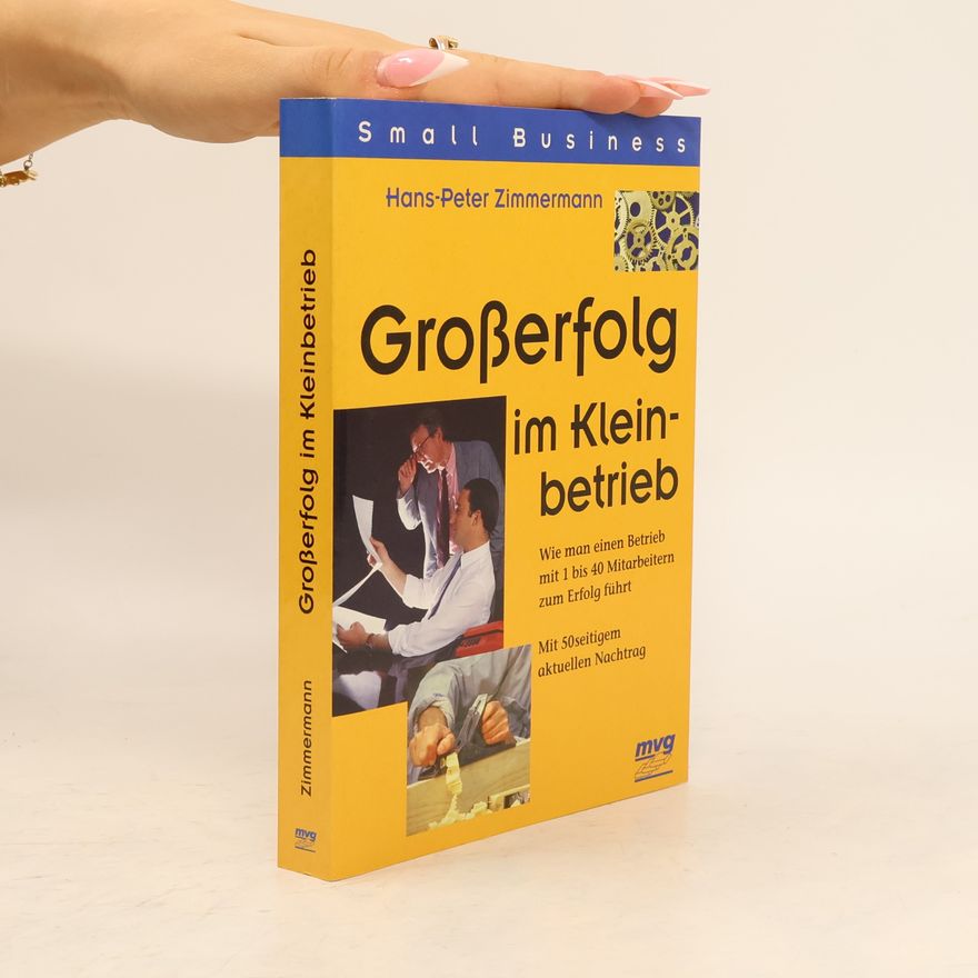 Irene Zimmermann Großerfolg im Kleinbetrieb