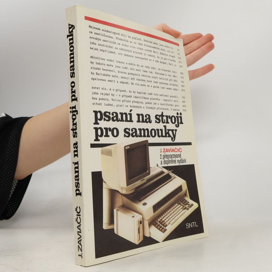 Jaroslav Zaviačič Psaní na stroji pro samouky