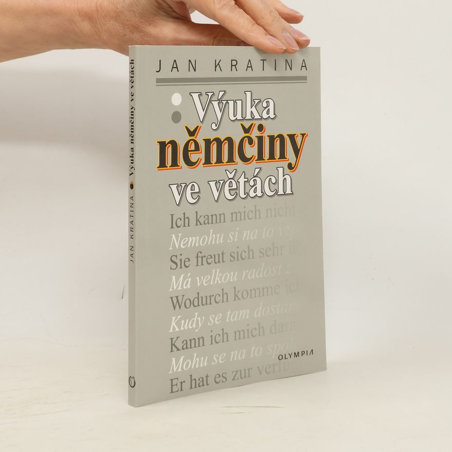 Jan Kratina Výuka němčiny ve větách
