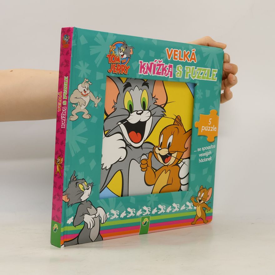 Oliver Bieber Velká knížka s puzzle, Tom and Jerry