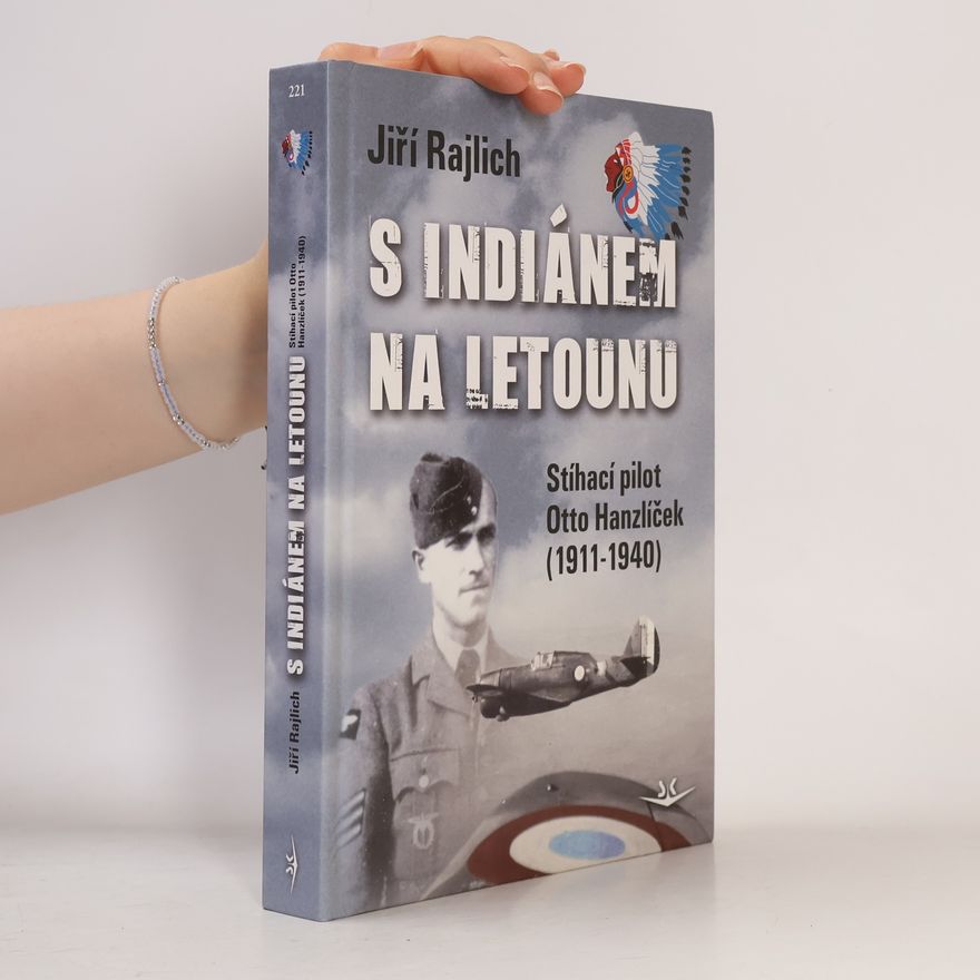Jiří Rajlich S Indiánem na letounu