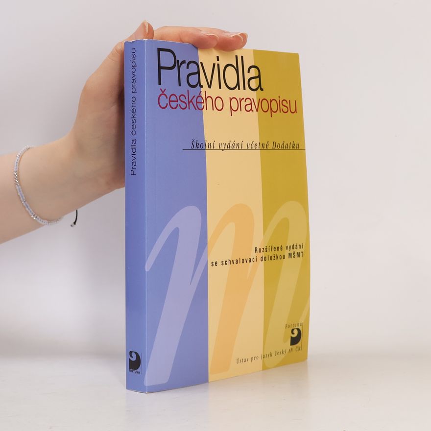 Martincová Olga Pravidla českého pravopisu : školní vydání včetně Dodatku