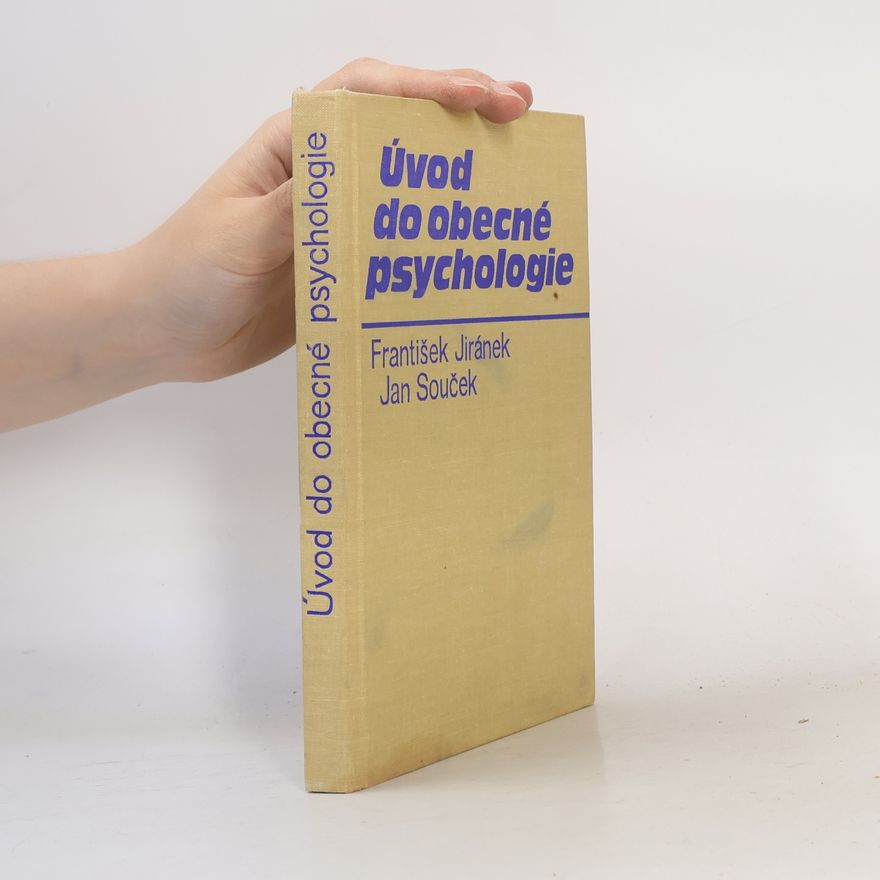 František Jiránek Úvod do obecné psychologie