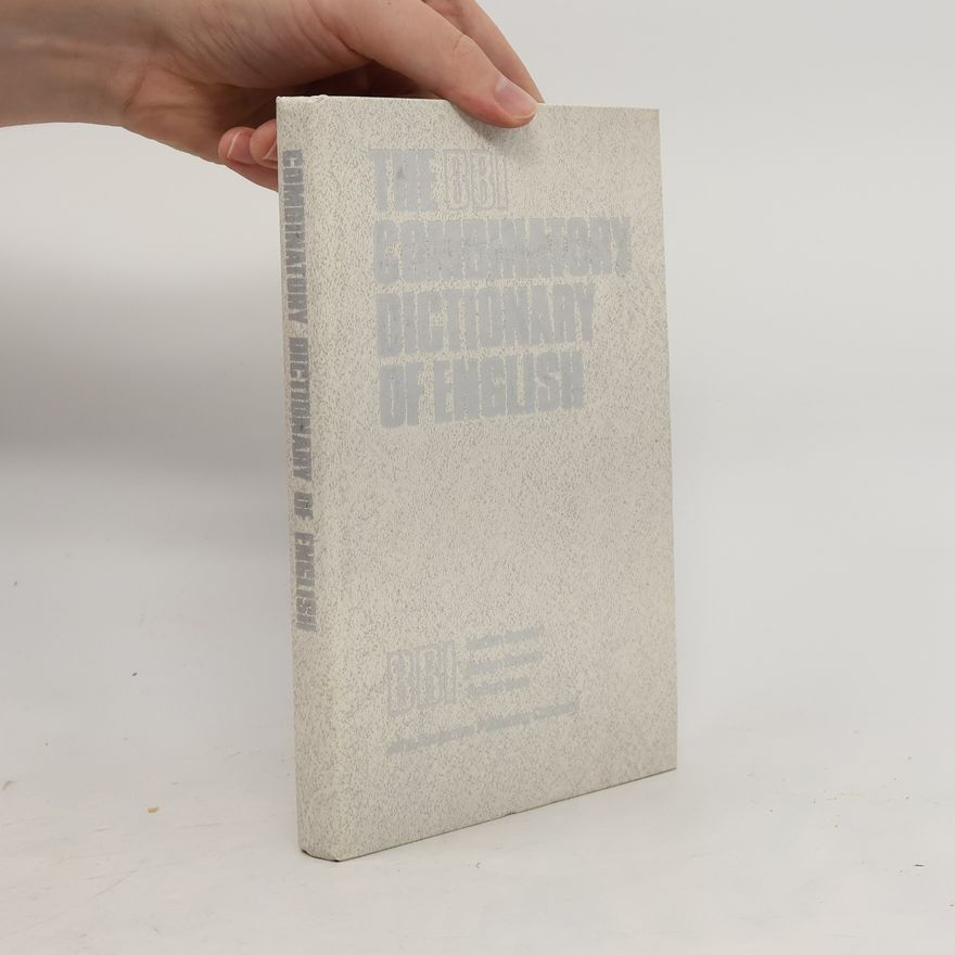 Morton Benson The BBI Combinatory Dictionary of English
