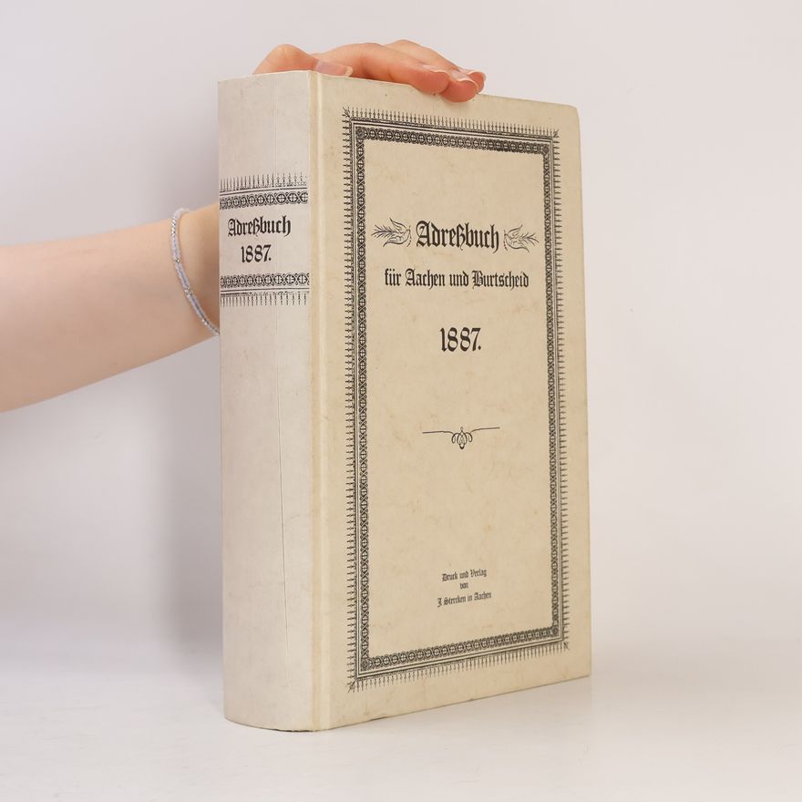 Autorenkollektiv Adreßbuch für Aachen und Burtscheid