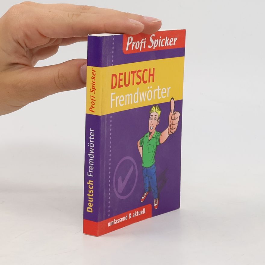 Autorenkollektiv Profi Spicker Deutsch Fremdwörter