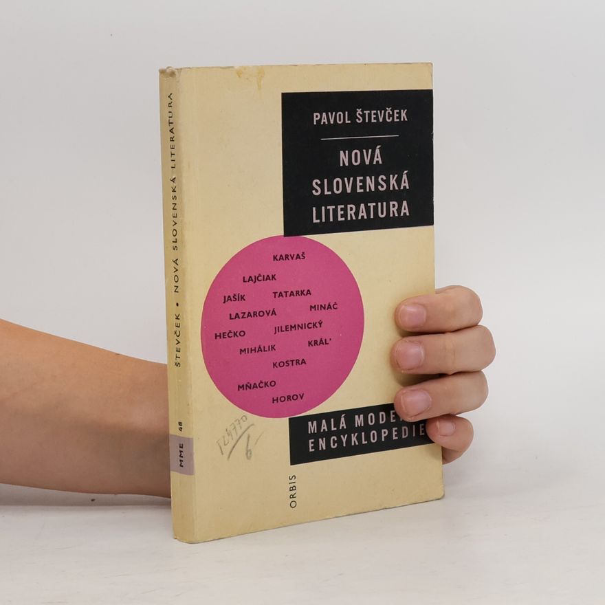 Števček Pavol Nová slovenská literatura