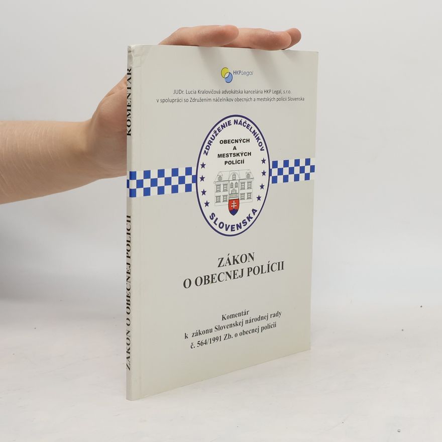 Collectif d'auteurs Zákon o obecnej polícii