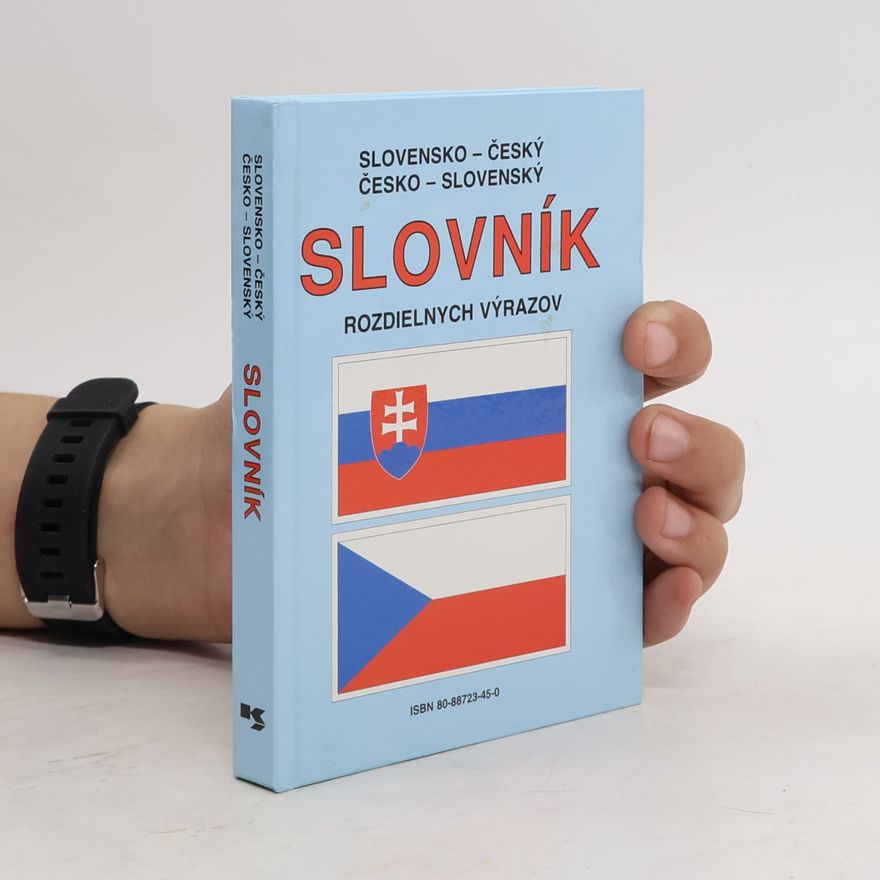 Katarína Horecká Slovensko-český a česko-slovenský slovník rozdílných výrazů