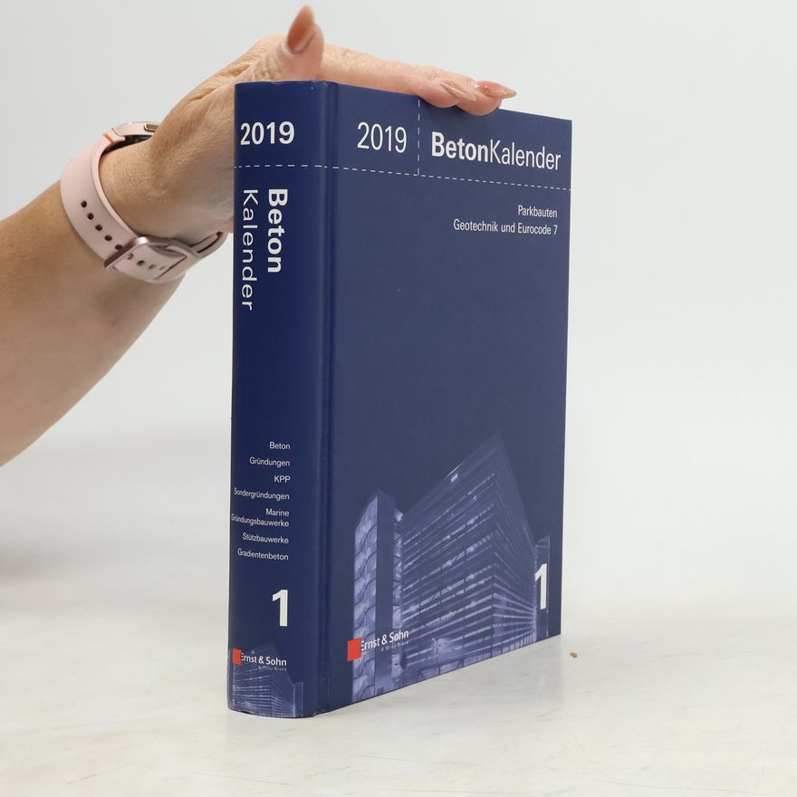Johann-Dietrich Wörner Beton-Kalender 2019
