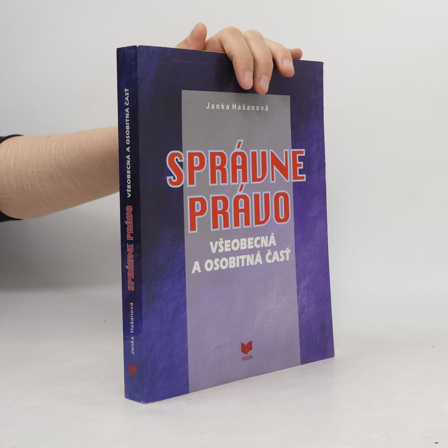 Janka Hašanová Správne právo