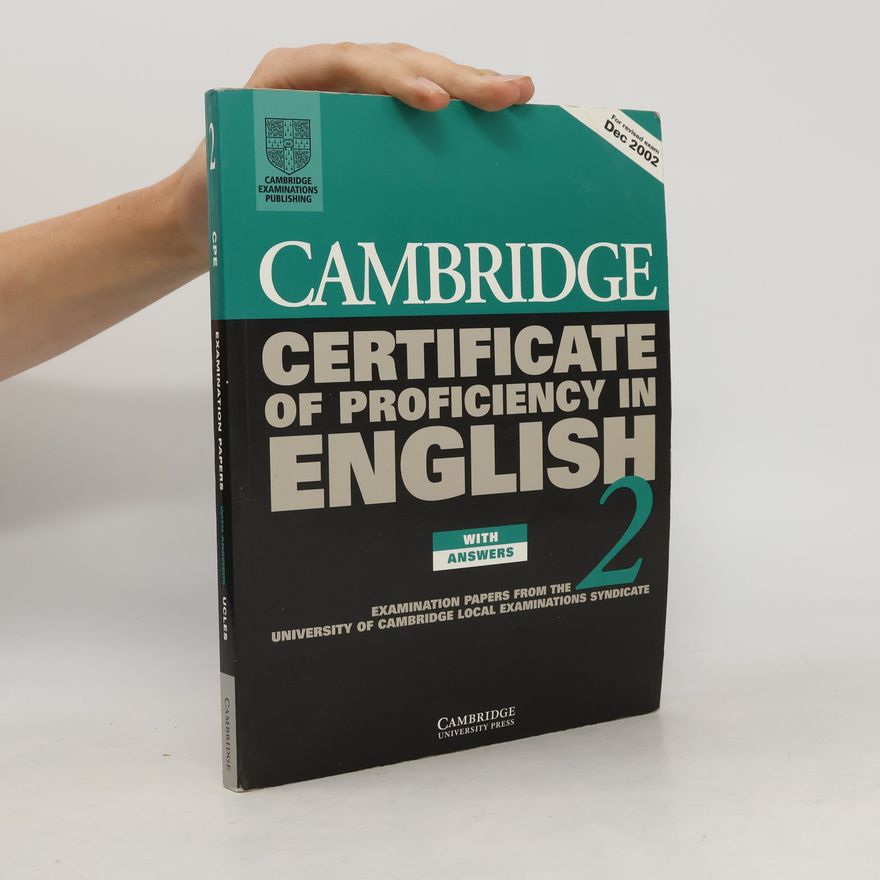 Autorenkollektiv Cambridge Certificate of Proficiency in English 2 Student's Book with Answers
