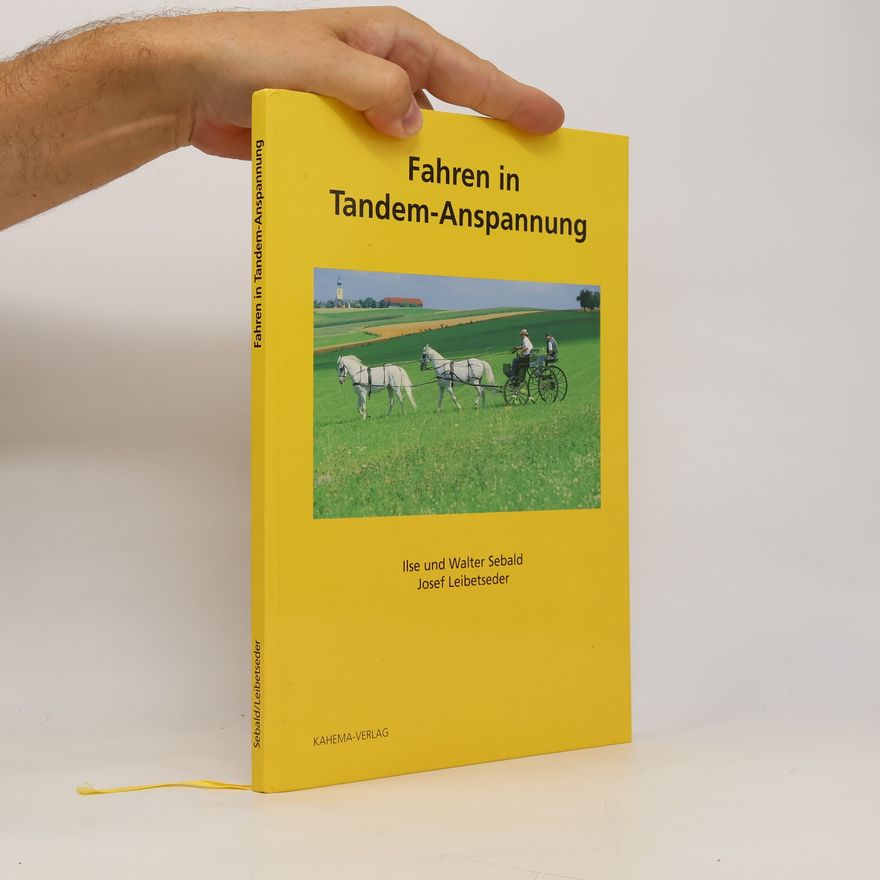 Ilse Sebald Fahren in Tandem-Anspannung