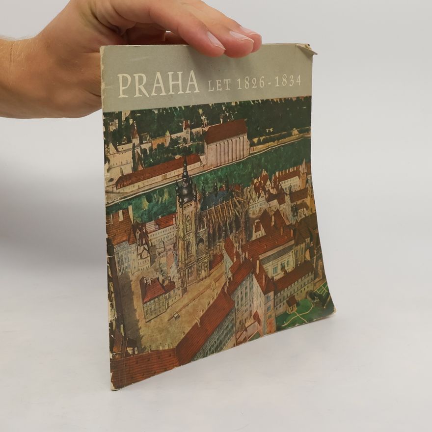 Václav Hlavsa Praha let 1826-1834 v plastickém modelu Antonína Langweila